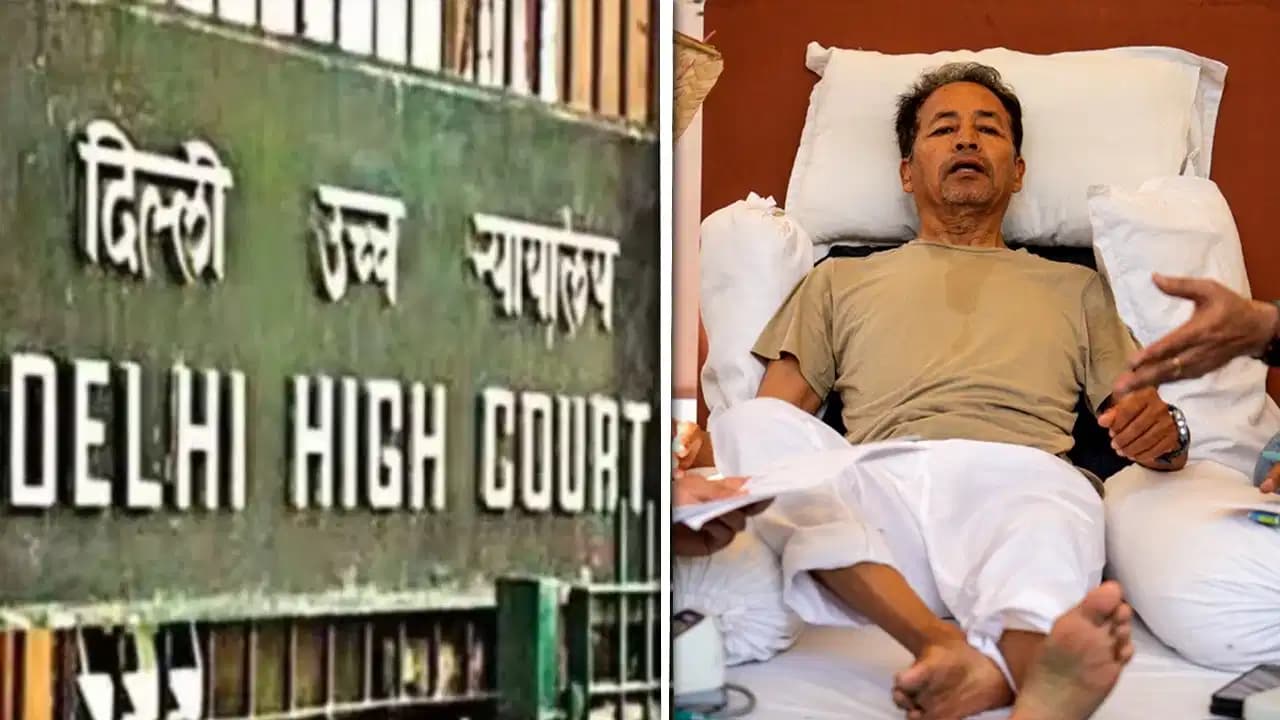 प्राइवेट हॉस्पिटल में नहीं शिफ्ट होंगे वांगचुक, दिल्ली हाई कोर्ट ने सोनम वांगचुक मामले की अर्जी की खारिज