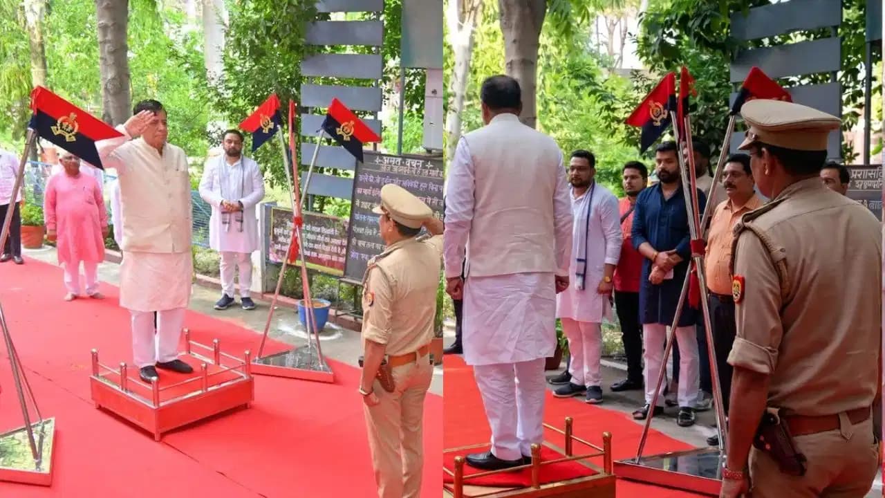 बजता रहा राष्ट्रगान और चल दिए सतीश महाना… वीडियो पर UP में सियासी घमासान, कांग्रेस-AAP ने उठाए सवाल
